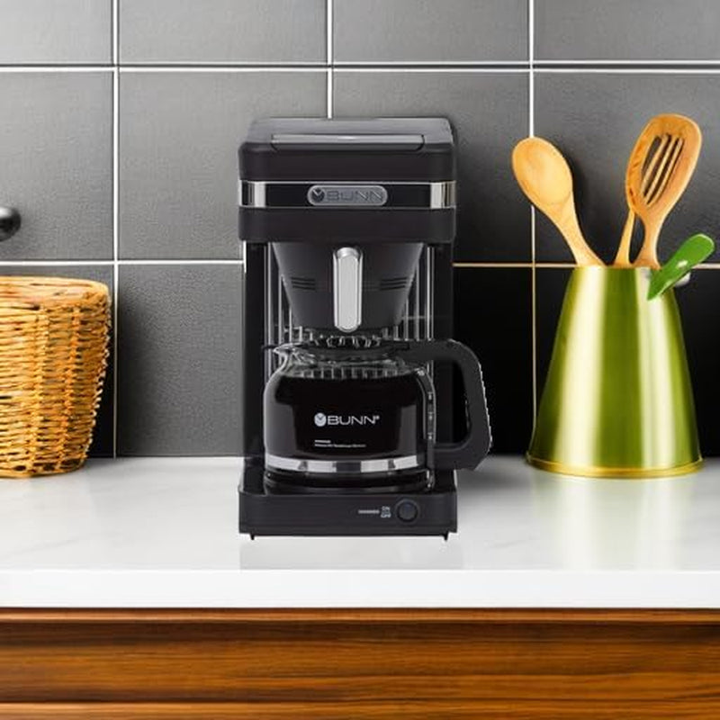 BUNN CSB2B Speed Brew Elite 10-Cup Coffee Maker, Black/Sst