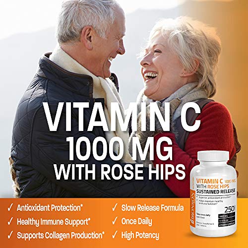 Vitamina C Bronson 1000 mg - 250 tabletas liberacion sostenida