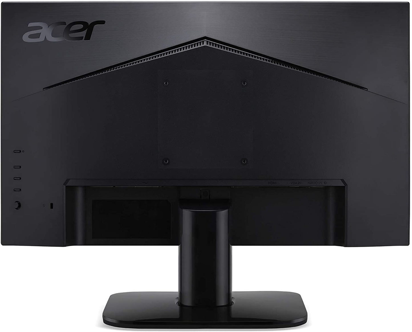 Acer KC242Y Hbi 23.8" Full HD (1920 X 1080) Zero-Frame Gaming Office Monitor | AMD Freesync Technology | 100Hz | 1Ms (VRB) | Low Blue Light | Tilt | HDMI & VGA Ports,Black