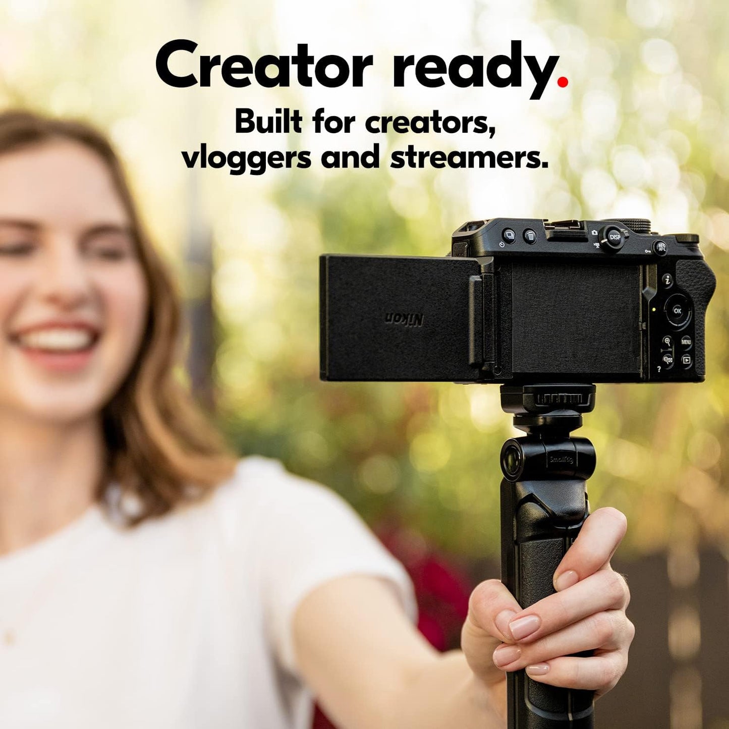 Nikon Z 30 with Wide-Angle Zoom Lens | Our Most Compact, Lightweight Mirrorless Stills/Video Camera with 16-50Mm Zoom Lens | Nikon USA Model