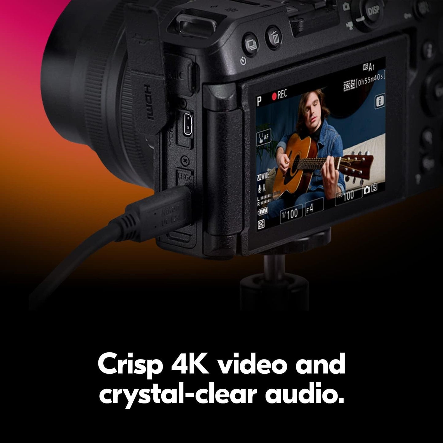 Nikon Z 30 with Wide-Angle Zoom Lens | Our Most Compact, Lightweight Mirrorless Stills/Video Camera with 16-50Mm Zoom Lens | Nikon USA Model