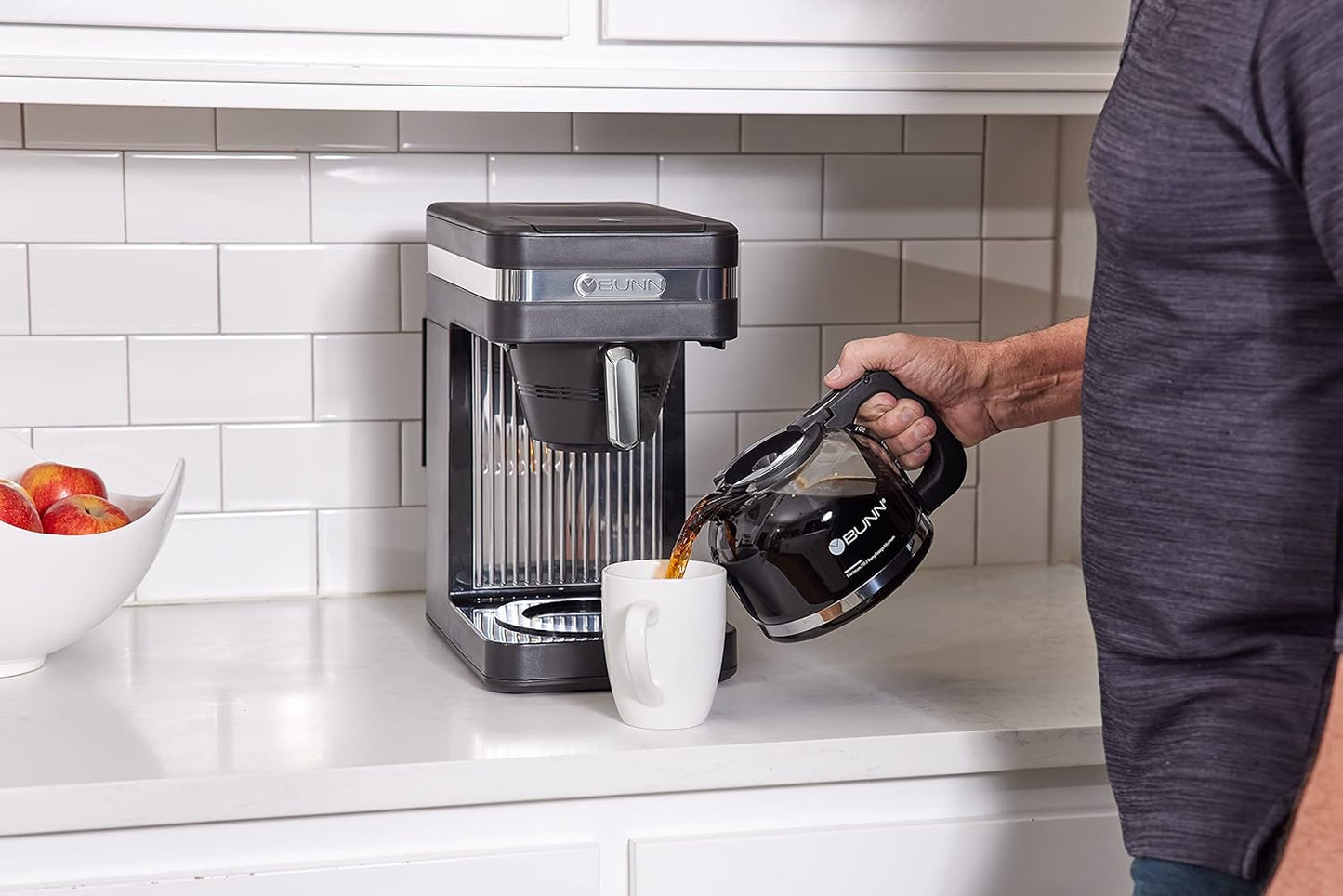 BUNN CSB2B Speed Brew Elite 10-Cup Coffee Maker, Black/Sst