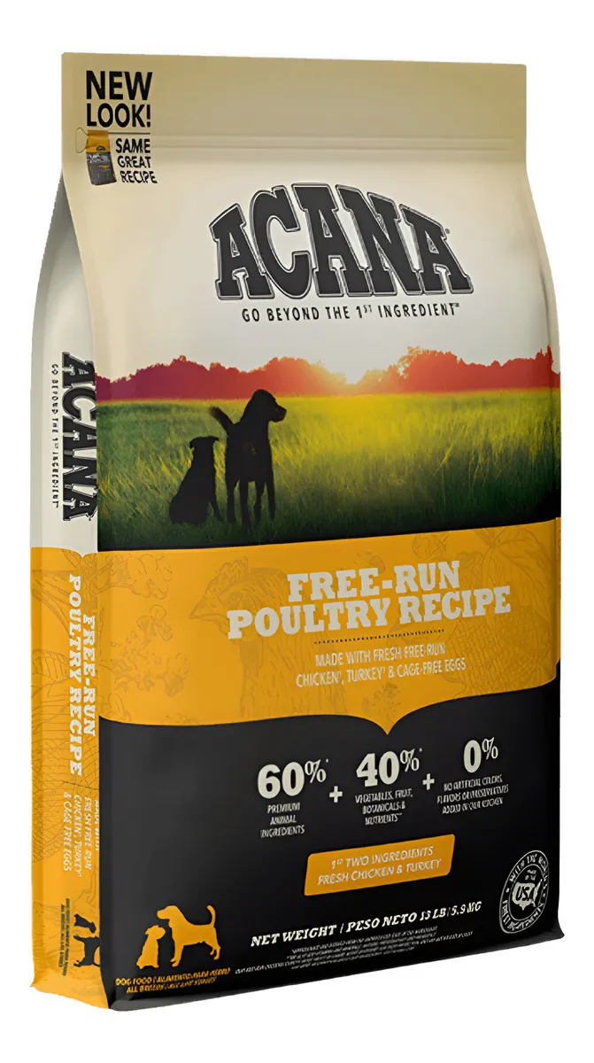 Concentrado premium Acana Free-Run Poultry perros 5.9 kg