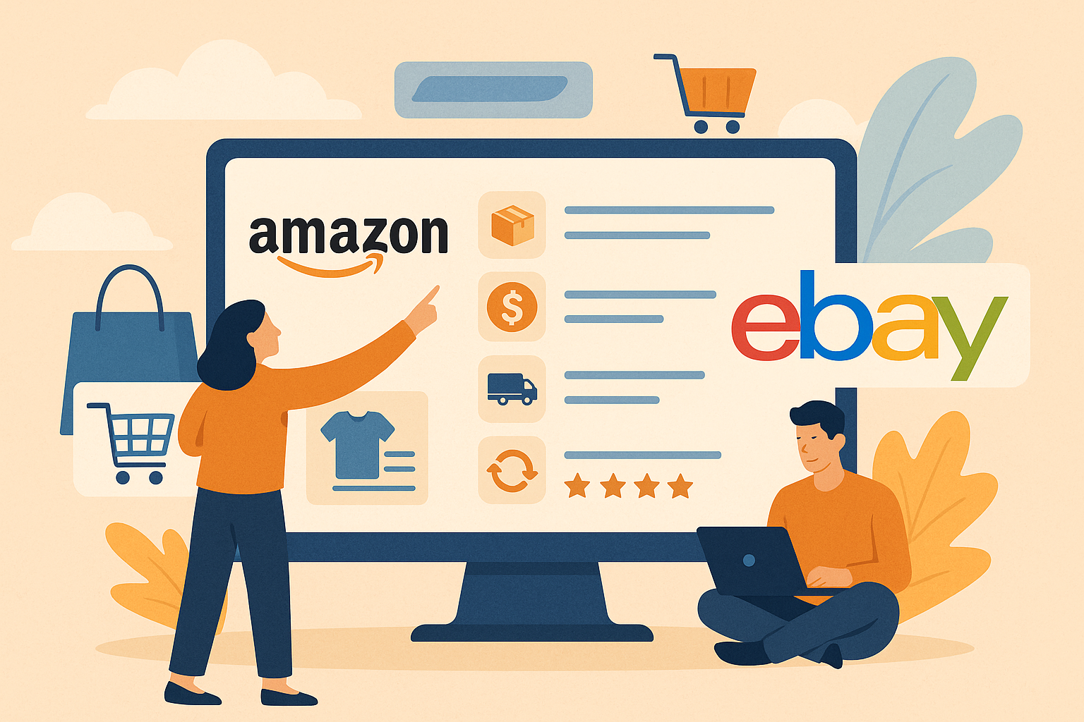 Términos comunes en inglés al comprar en Amazon o eBay