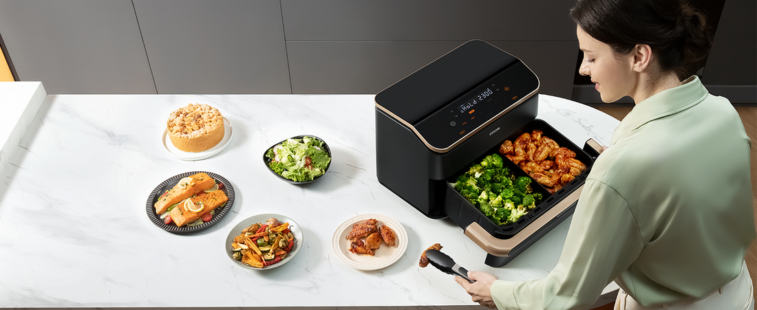 Freidoras de aire: Ninja DualZone vs Cosori Dual Blaze — Comparativa para cocinas exigentes