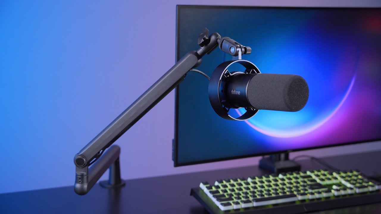 FIFINE BM88: el soporte que mejora tu audio y tu espacio de trabajo