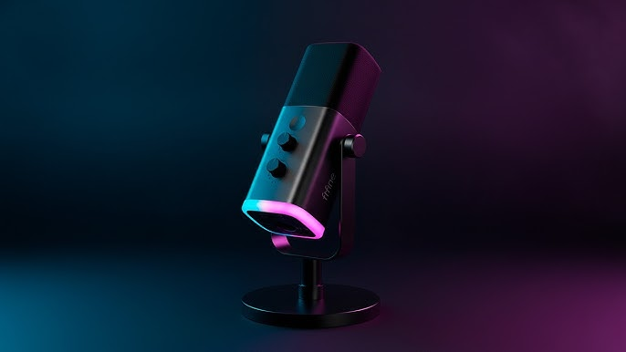 Brillo cyberpunk o minimalismo absoluto: Configura la iluminación RGB del Fifine AM8 a tu estilo