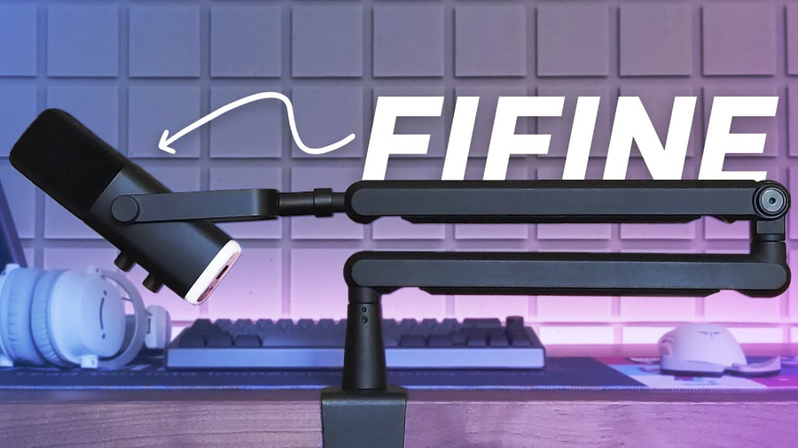 Espacio de trabajo minimalista: Cómo el Fifine BM88 oculta tus cables y optimiza tu escritorio