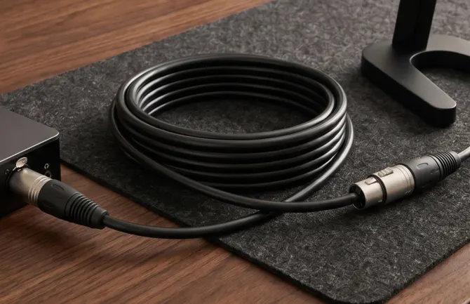 Adiós al molesto zumbido de fondo: Cómo el cable blindado Fifine L9 elimina el ruido en tus grabaciones