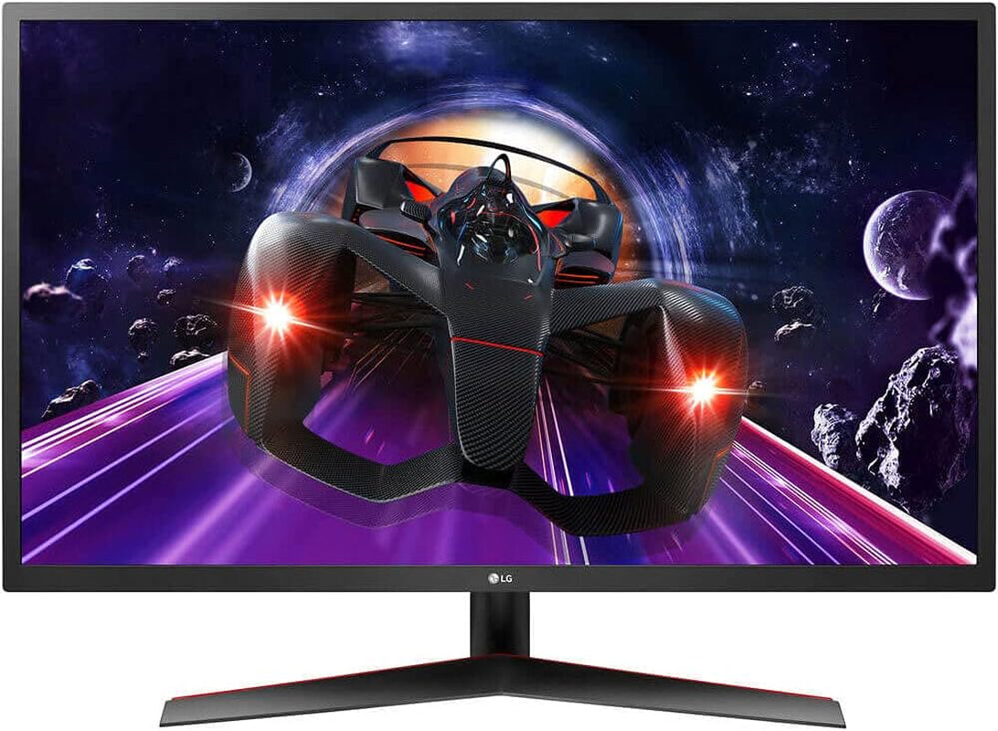 LG 24MP60G-B 24" Full HD (1920 X 1080) IPS Monitor with AMD Freesync and 1Ms MBR Response Time, and 3-Side Virtually Borderless Design - Black