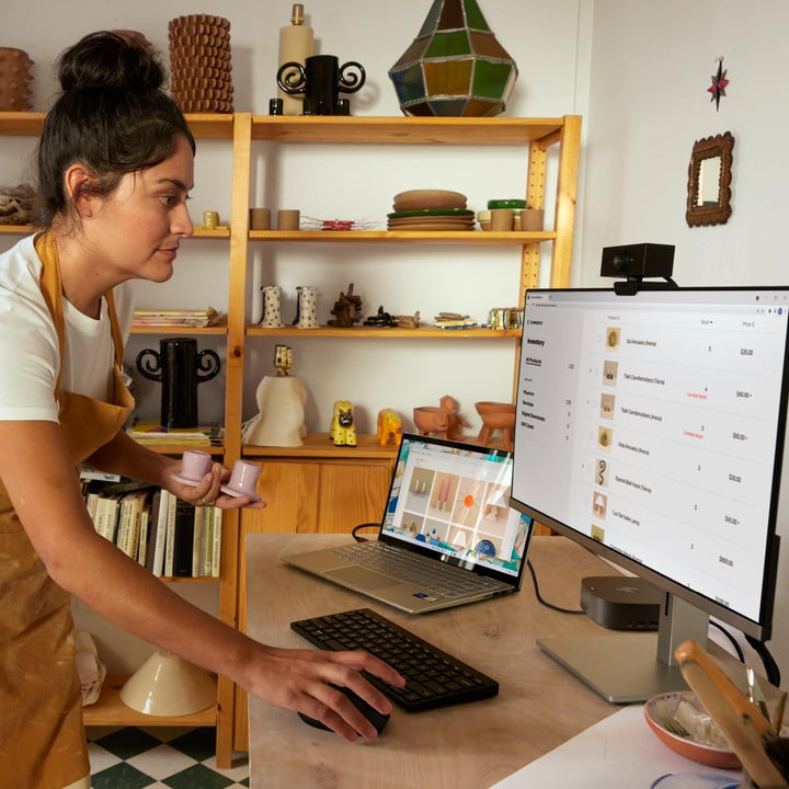 HP USB-C Dock G5-11-In-1 Adapter for Both USB-C and Thunderbolt-Enabled Laptops, Pcs, & Notebooks - Single Cable for Charging, Networking, or Data Transfers - Great for Secure & Remote Management