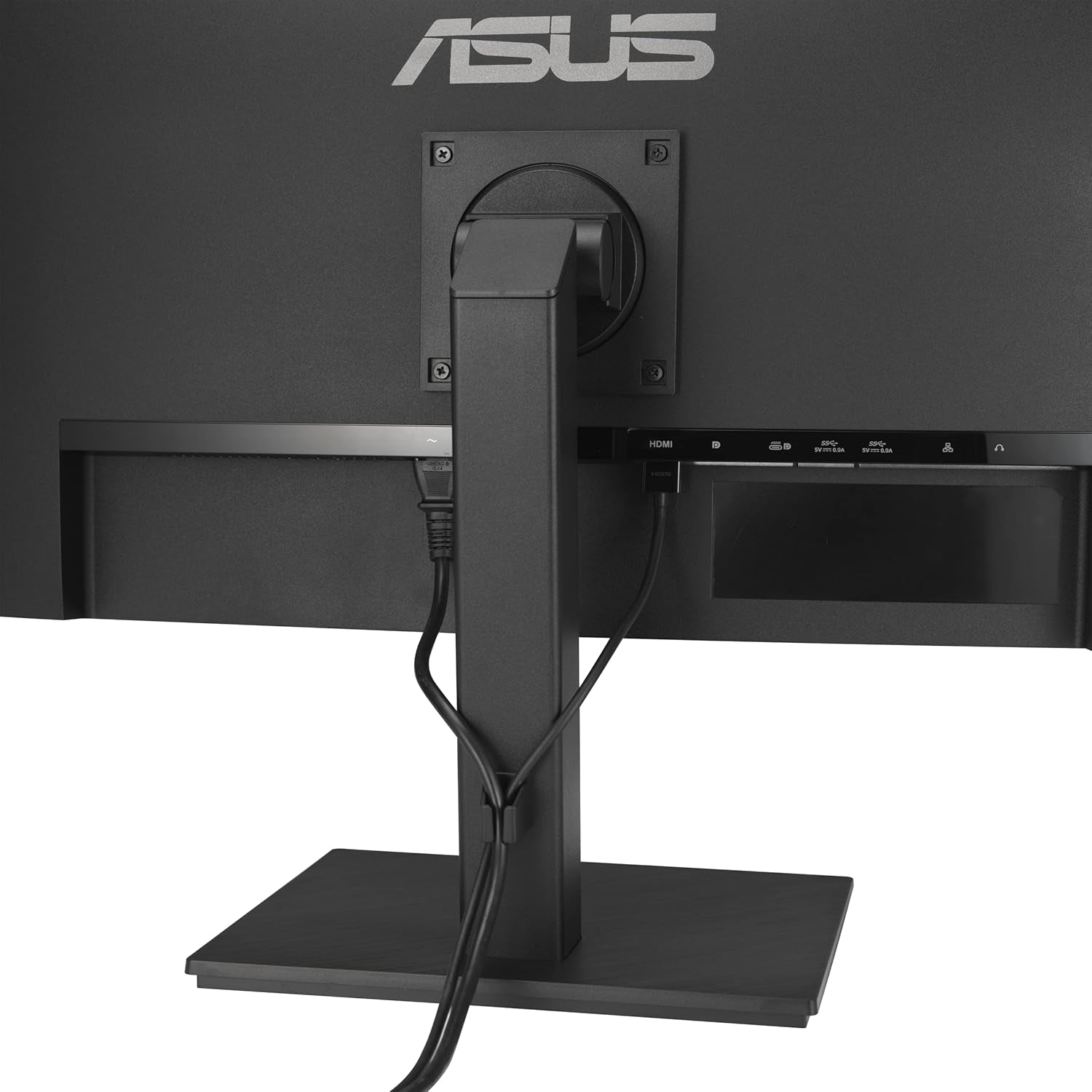 ASUS 34” Ultrawide Curved USB-C Docking Monitor (VA34VCPSN) - 21:9 QHD (3440 X 1440), 1500R Curvature, 100Hz, Adaptive Sync, USB Hub, RJ45, Eye Care, Frameless, VESA Wall Mountable, Height Adjustable