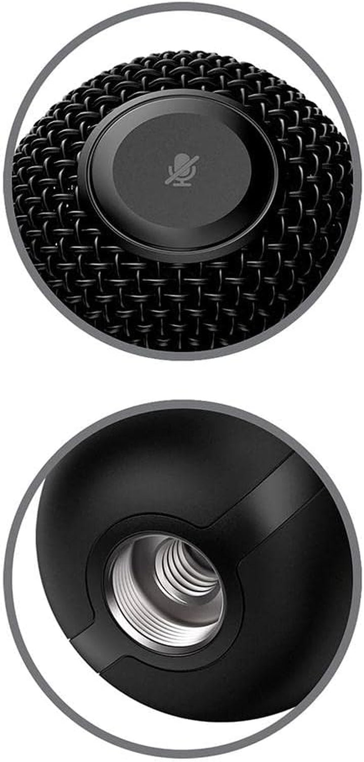 Hyperx Solocast – USB Condenser Gaming Microphone, for PC, PS4, PS5 and Mac, Tap-To-Mute Sensor, Cardioid Polar Pattern, Great for Streaming, Podcasts, Twitch, Youtube, Discord,Black