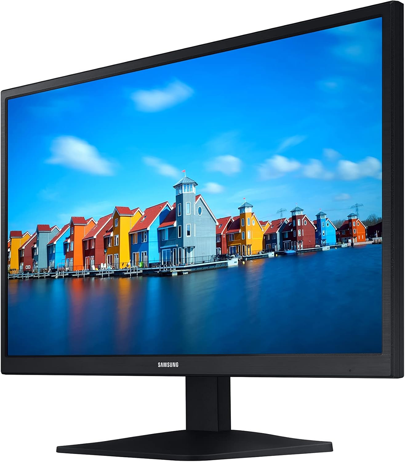 SAMSUNG S33A Series 22-Inch FHD 1080P Computer Monitor, HDMI, VA Panel, Wideview Screen, Eye Saver /Game Mode (LS22A338NHNXZA), Black