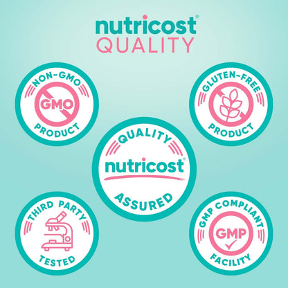 Nutricost Boric Acid 600Mg, 60 Capsules - Vaginal Suppository - Non-Gmo - for Women