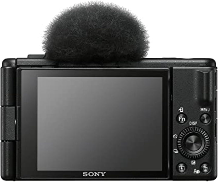 Sony ZV-1F Vlog Camera for Content Creators and Vloggers Black