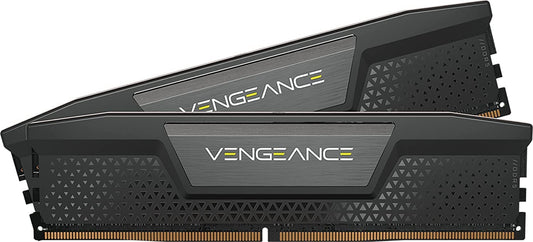 CORSAIR VENGEANCE DDR5 RAM 64GB (2X32Gb) 5200Mhz CL40-40-40-77 1.25V Intel XMP Desktop Computer Memory - Black (CMK64GX5M2B5200C40)