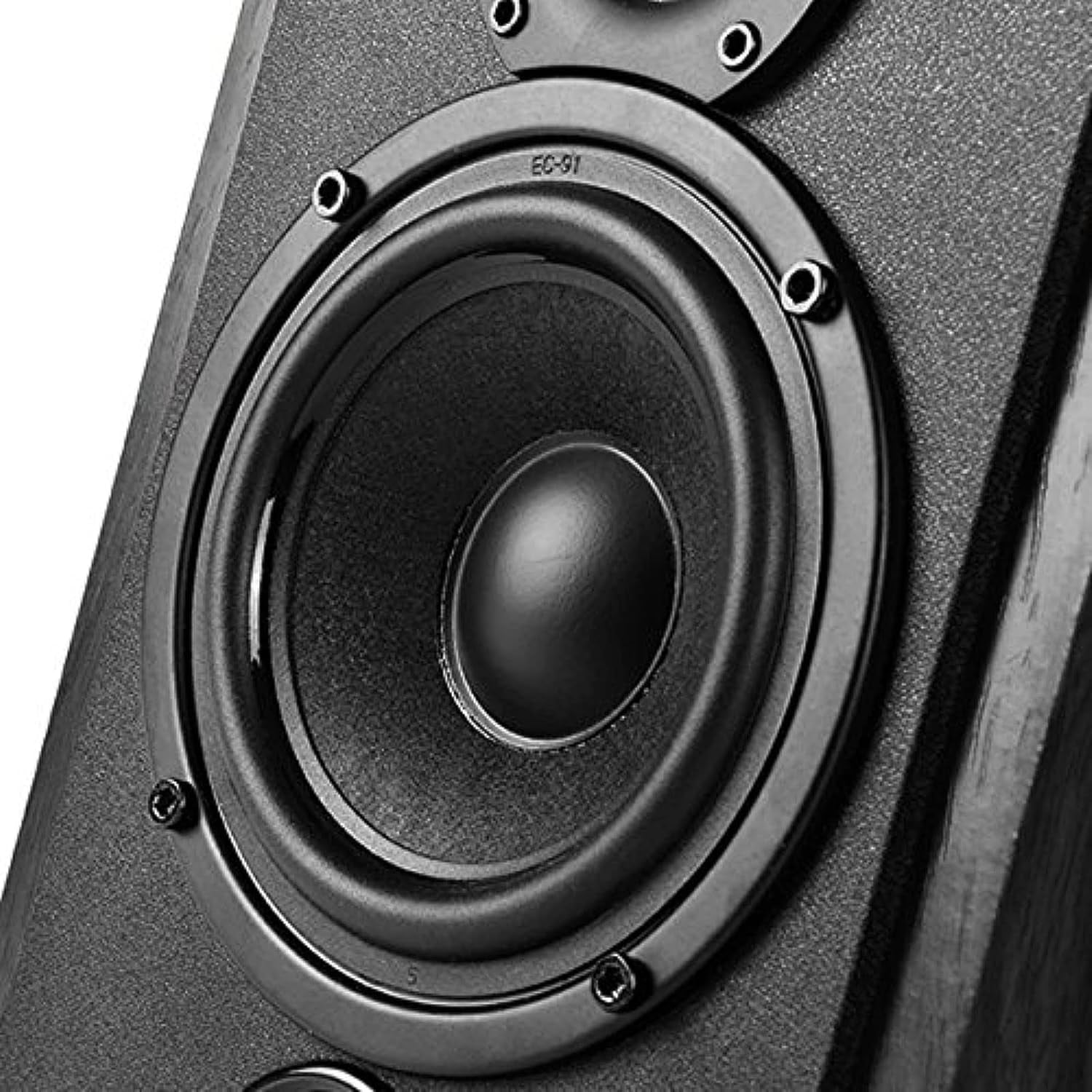 Edifier R1700BT Bluetooth Bookshelf Speaker - Active Near-Field Studio Monitors - Powered Speakers 2.0 Setup Wooden Enclosure 66W RMS (Black)