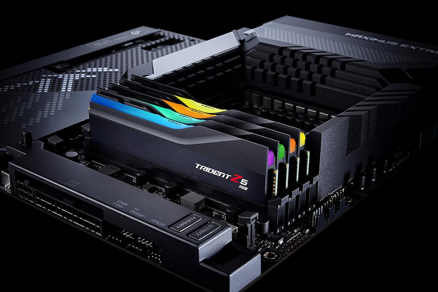 64GB G.Skill DDR5 Trident Z5 RGB 6400Mhz CL32 1.40V Dual Channel Kit 2X 32GB Black