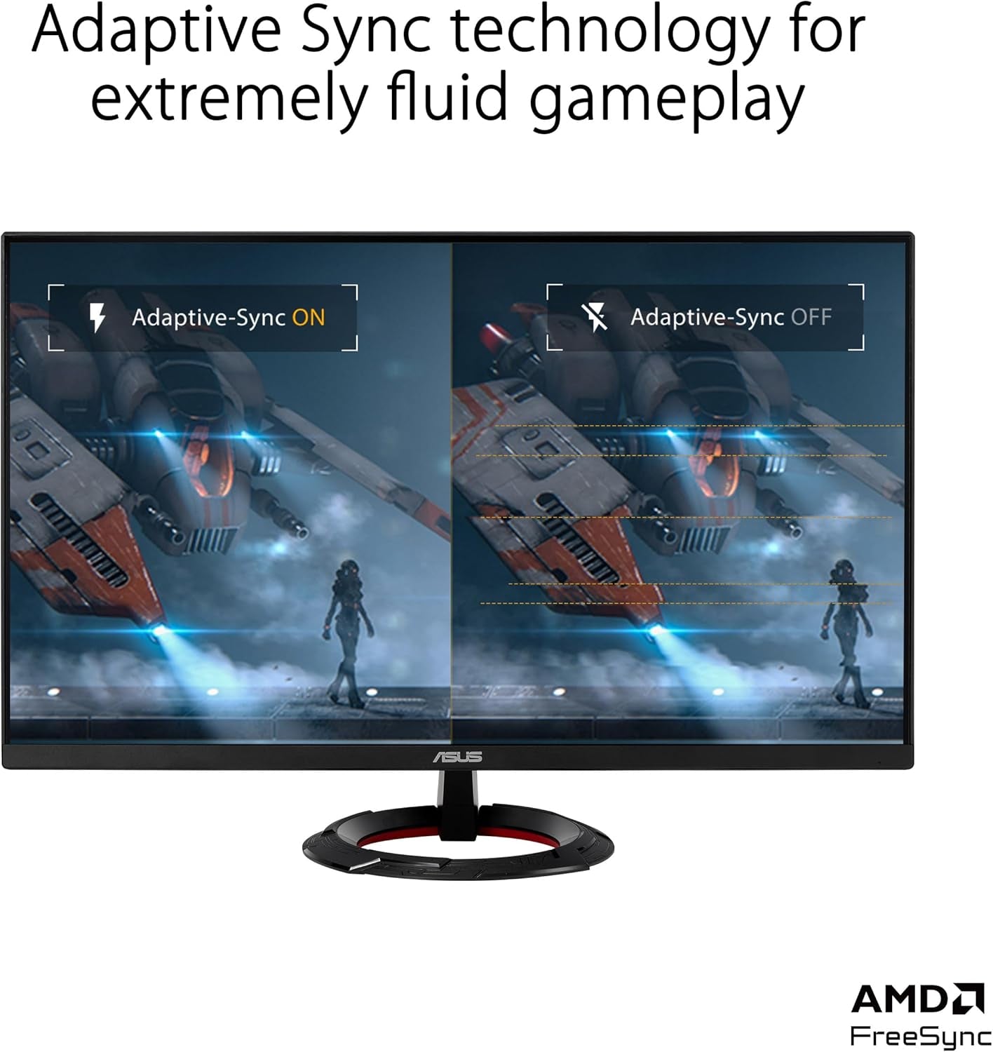 ASUS TUF Gaming 27” 1080P Monitor (VG279Q3R) - Full HD, 180Hz, Fast IPS, Extreme Low Motion Blur, 1Ms, Freesync, Variable Overdrive, Shadow Boost, Eye Care, 100% Srgb, 3 Yr Warranty