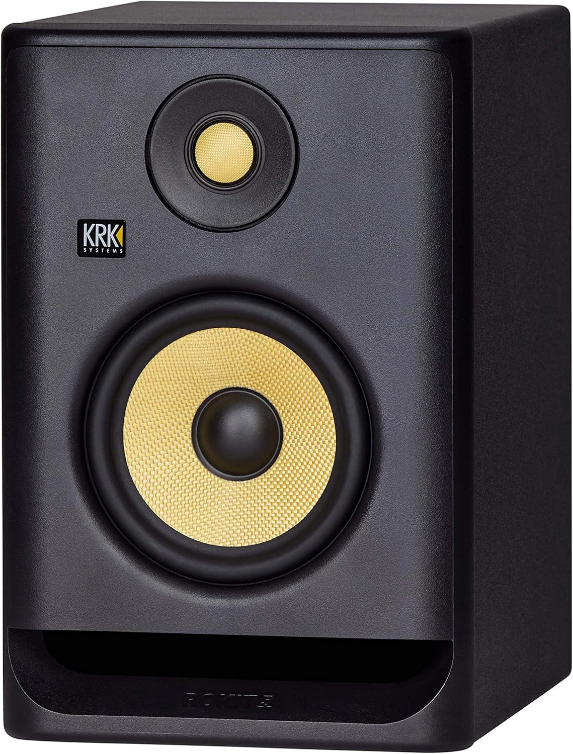 KRK RP5 Rokit 5 G4 Professional Bi-Amp 5" Powered Studio Monitor Pair, Black