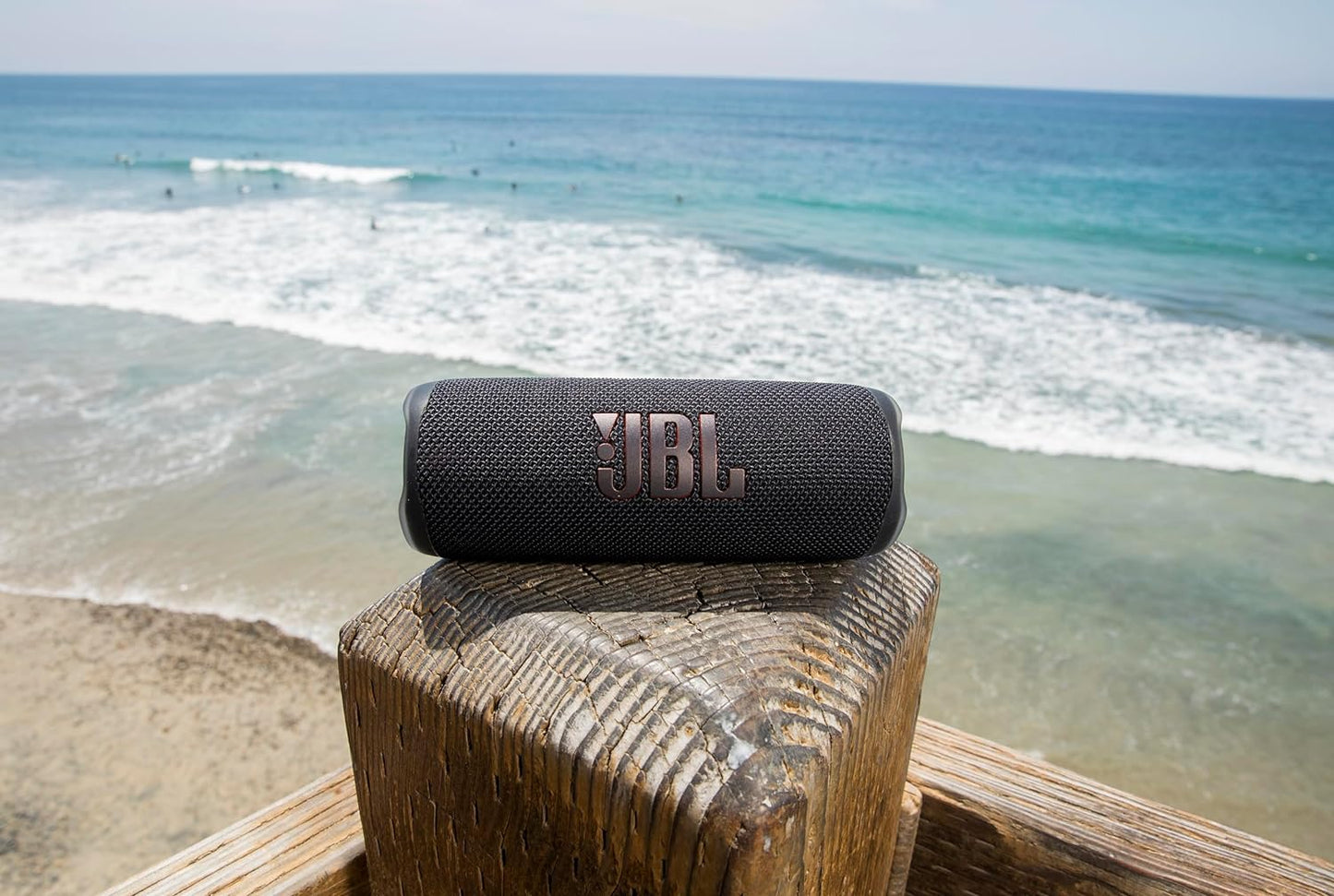 JBL Flip 6 - Portable Bluetooth Speaker, Powerful Sound and Deep Bass, IPX7 Waterproof, 12 Hours of Playtime, JBL Partyboost for Multiple Speaker Pairing for Home, Outdoor and Travel (Black)