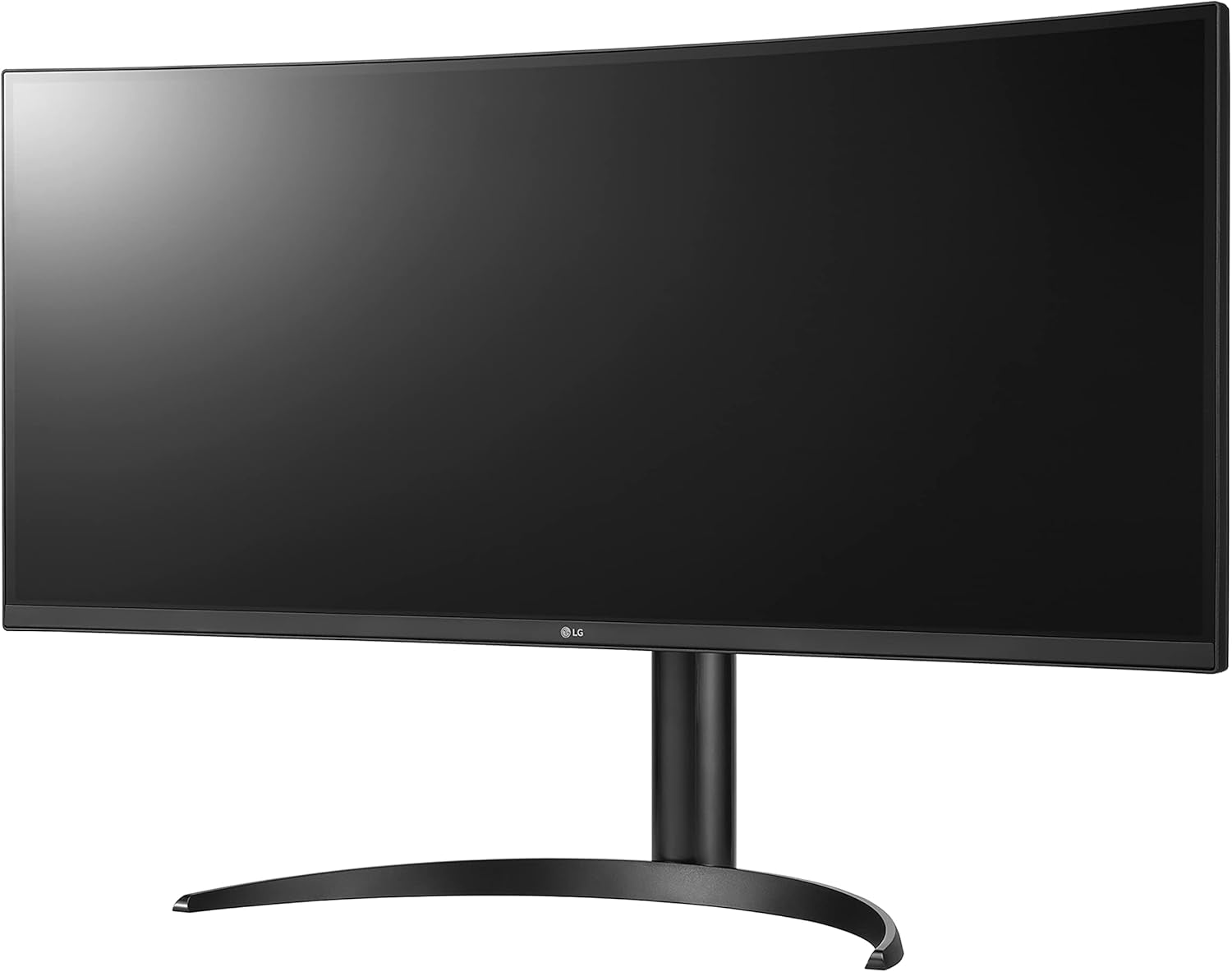 LG Ultrawide QHD 34-Inch Curved Computer Monitor 34WQ73A-B, IPS with HDR 10 Compatibility, Built-In-Kvm, and USB Type-C, Black