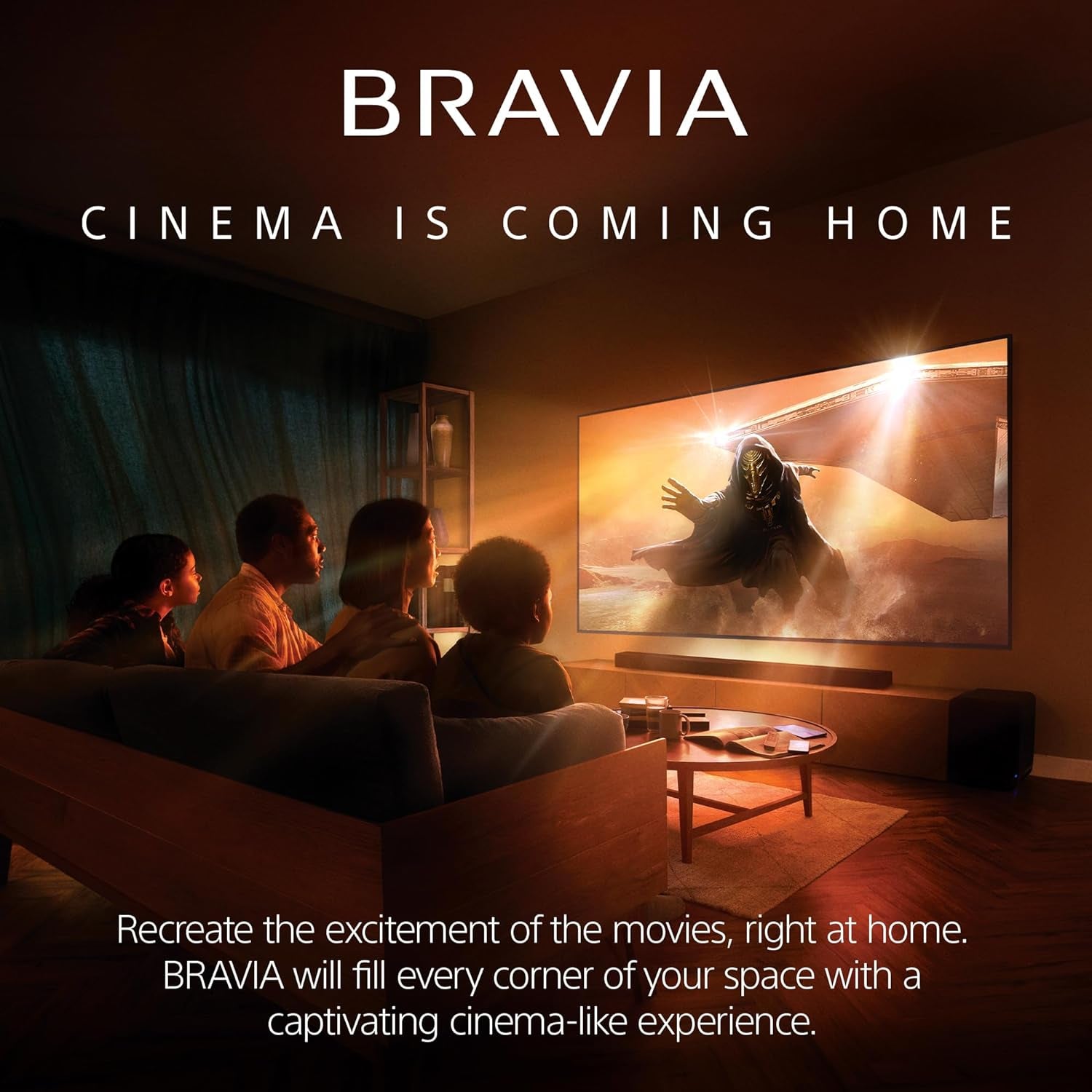 Sony BRAVIA Theater Quad Surround Sound System, 16 Speakers, 4 Wireless, Dolby Atmos/Dts:X, 360 Spatial Sound Mapping, Home Theater Sound System (HT-A9M2)