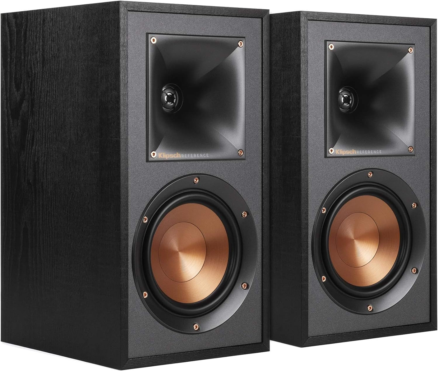 Klipsch R-51M Bookshelf Speaker (Pair), Black