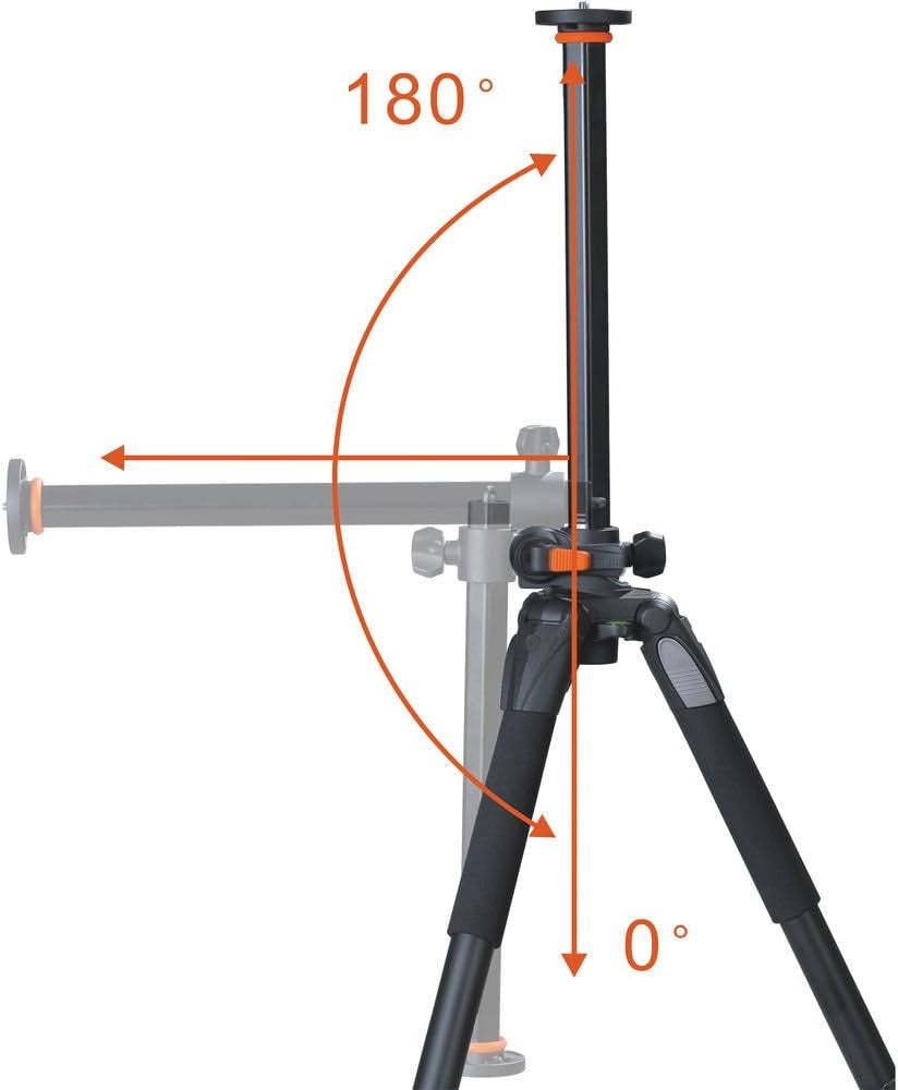 Vanguard Alta Pro 263AB 100 Aluminum Tripod with SBH-100 Ball Head for Sony, Nikon, Canon DSLR Cameras, Black