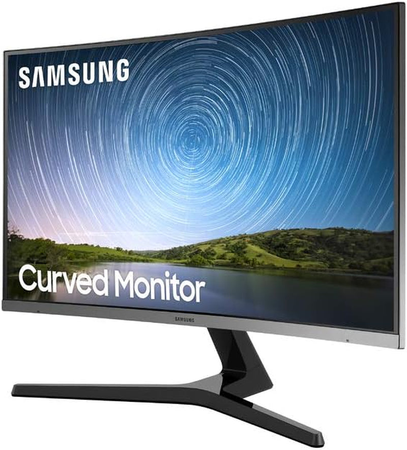 SAMSUNG 27-Inch CR50 Frameless Curved Gaming Monitor (LC27R500FHNXZA) – 60Hz Refresh, Computer Monitor, 1920 X 1080P Resolution, 4Ms Response, Freesync, Hdmi,Black