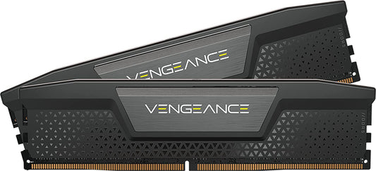 CORSAIR Vengeance DDR5 RAM 32GB (2X16Gb) 6000Mhz CL30-36-36-76 1.40V Intel XMP Desktop Computer Memory - Black (CMK32GX5M2B6000C30)