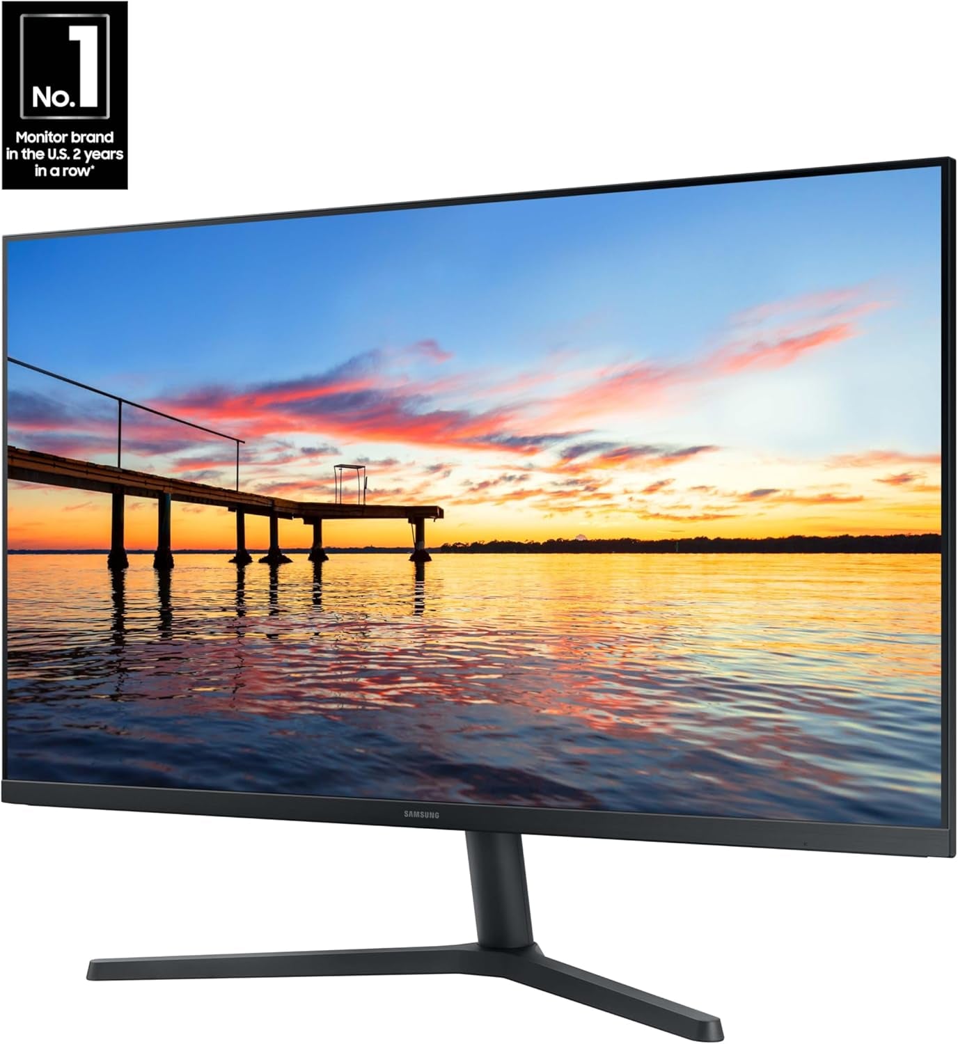 SAMSUNG 32-Inch S30B Series Business Flat Computer Monitor, 75Hz, Borderless Display, AMD Freesync, Game Mode, Advanced Eye Care, HDMI and Displayport, LS32B304NWNXGO, 2024