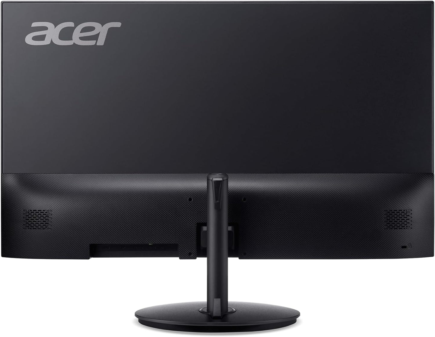 Acer SH242Y Ebmihx 23.8" FHD 1920X1080 Home Office Ultra-Thin IPS Computer Monitor AMD Freesync 100Hz Zero Frame Height/Swivel/Tilt Adjustable Stand Built-In Speakers HDMI 1.4 & VGA Port