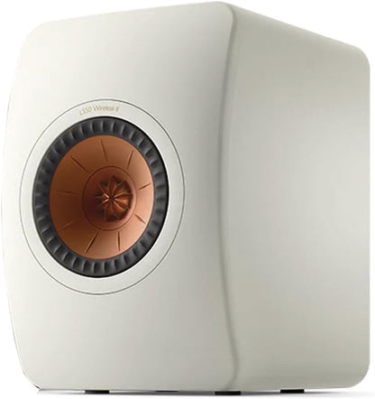 KEF LS50 Meta Passive Bookshelf Speakers - Pair (Mineral White)