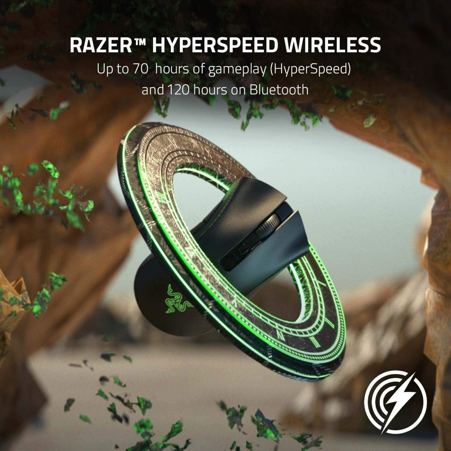 Razer DeathAdder V2 Pro – Mouse gaming inalámbrico ergonómico