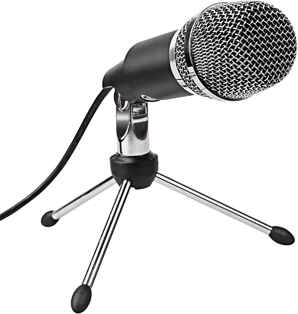 FIFINE USB Microphone, Plug and Play Home Studio USB Condenser Microphone for Skype, Recordings for Youtube, Google Voice Search, Games, for Windows and Mac-K668