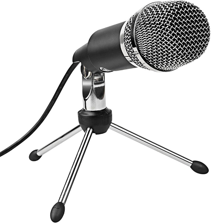 FIFINE USB Microphone, Plug and Play Home Studio USB Condenser Microphone for Skype, Recordings for Youtube, Google Voice Search, Games, for Windows and Mac-K668