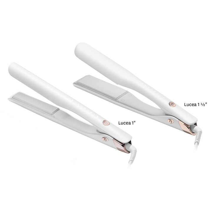 T3 Lucea Professional Straightening & Styling Iron, 1” or 1.5” Digital Ceramic Flat Iron with 9 Adjustable Heat Settings for Straight, Smooth Styles or Waves and Curls on All Hair Types