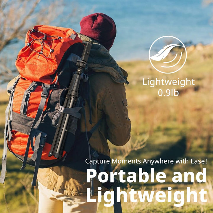 Ubeesize 67" Phone Tripod & Selfie Stick, Camera Tripods Stand with Wireless Remote and Phone Holder,Compatible with Iphone Android Phone, Perfect for Selfies/Video Recording/Live Streaming Black