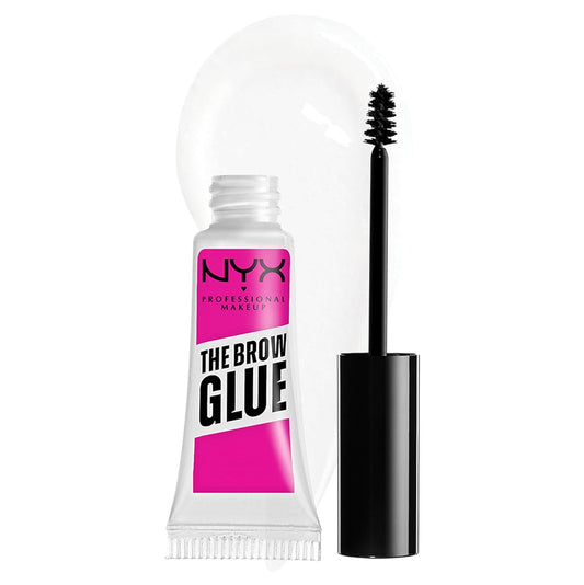 NYX PROFESSIONAL MAKEUP the Brow Glue, Extreme Hold Eyebrow Gel - Clear