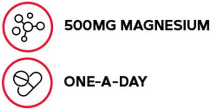 GNC Magnesium 500Mg, 120 Capsules, Supports Calcium Absorption and Strong Teeth and Bones