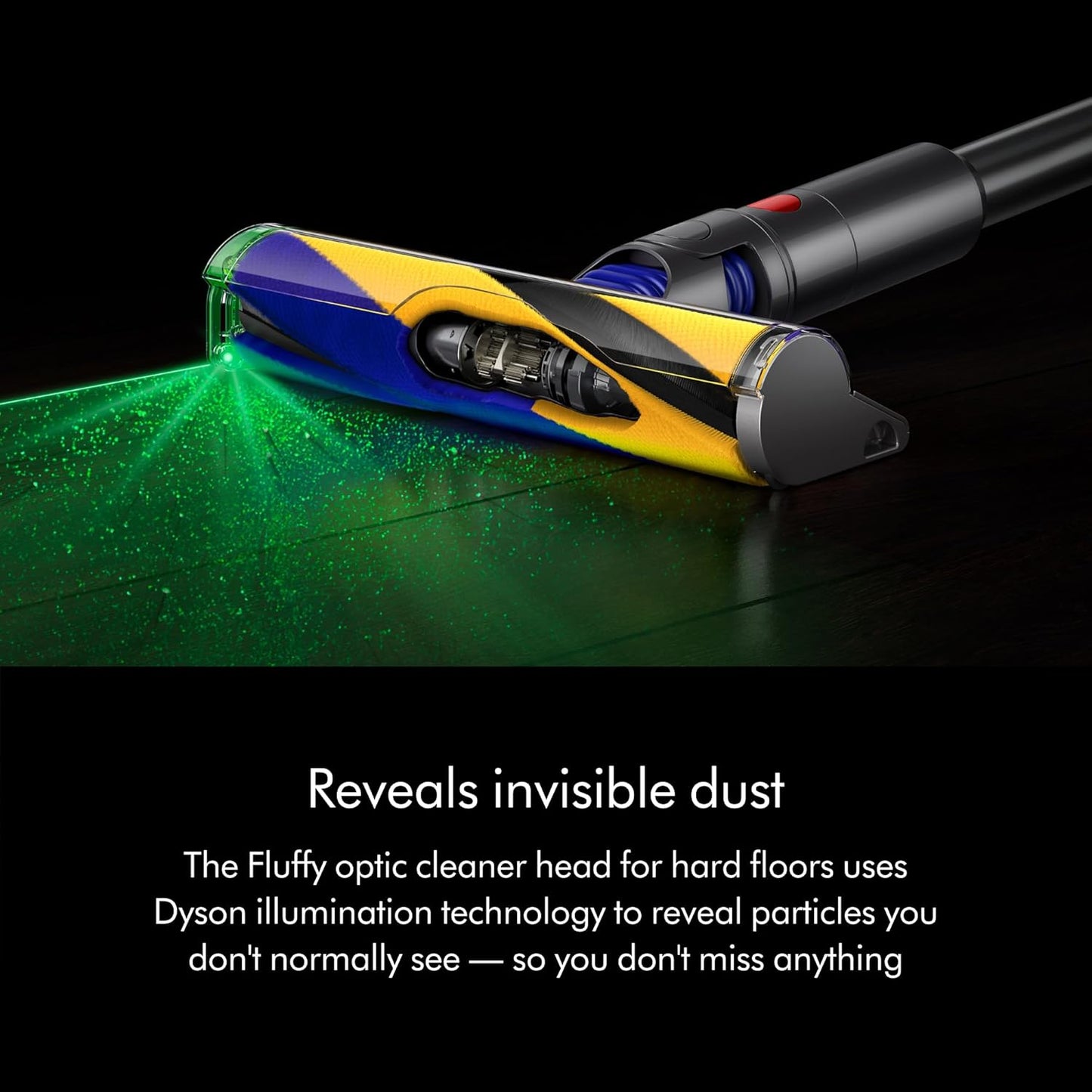 Dyson V12 Detect Slim Cordless Vacuum Cleaner,Yellow/Iron