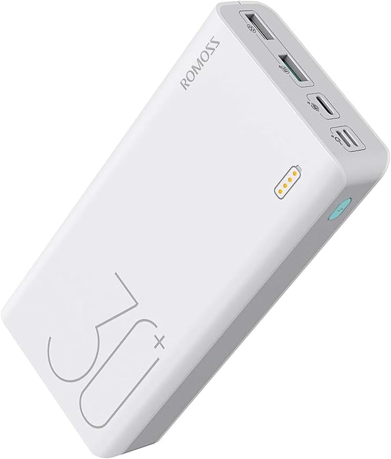 ROMOSS Power Bank, 30,000Mah Portable Phone Charger with USB C 3 Outputs & 3 Inputs, External Battery Pack PD 18W with Iphone 15/14/13/12, Ipad, Samsung Galaxy and More