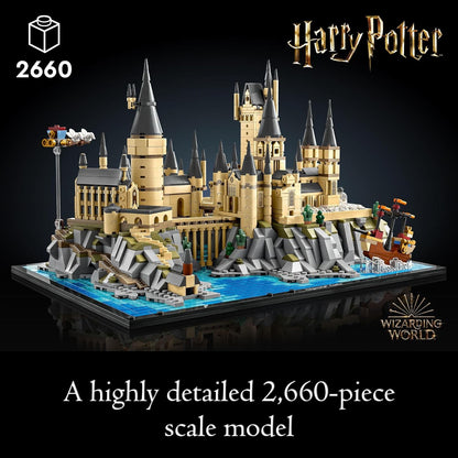 LEGO Harry Potter Hogwarts Castle and Grounds 76419 Building Set, Gift Idea for Adults, Buildable Display Model, Collectible Harry Potter Playset, Recreate Iconic Scenes from the Wizarding World