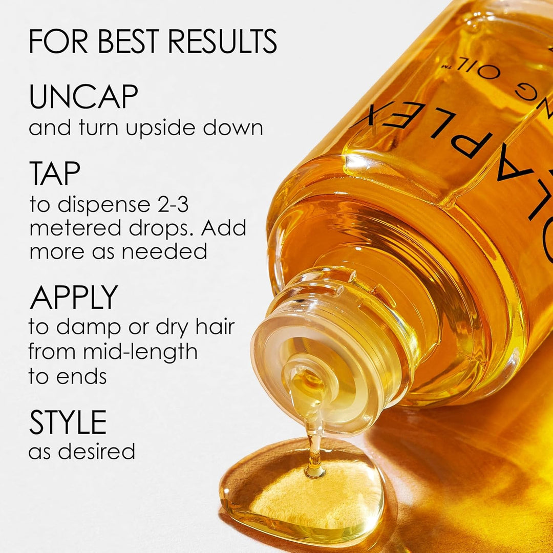 Olaplex No. 7 Bonding Oil, Concentrated High Shine Oil, Heat Protectant, Vi