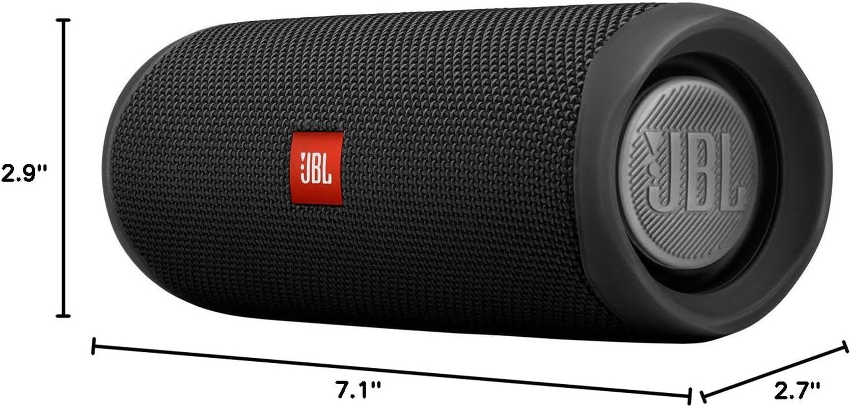 JBL FLIP 5, Waterproof Portable Bluetooth Speaker, Black, Small