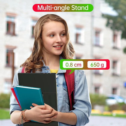 Yxk Portable Monitor 15.6 Inch 1080P USB-C HDMI Ultra-Slim Travel Monitor with Kickstand, for Laptop, PC, Mac Phone, PS, Xbox, Swich IPS Ultra-Thin Zero Frame Gaming Monitor