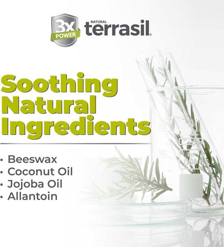 Terrasil Balanitis Relief - Balanitis Treatment for Men, Natural Soothing Foreskin Ointment for Relief from Symptoms of Irritation, Itch, and Inflammation. Dermatologist Tested (.5Oz)