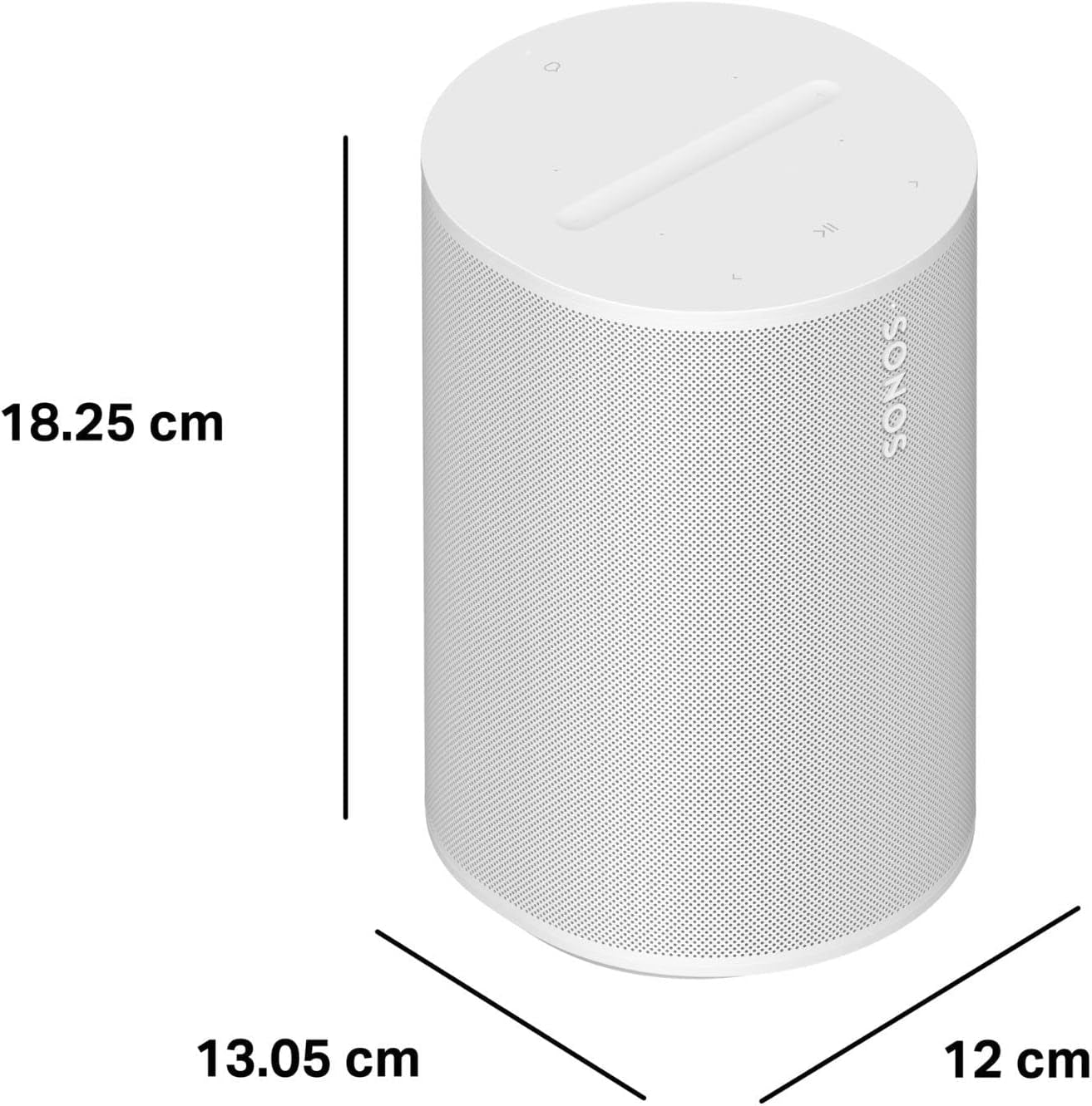 Sonos Era 100 - White - Wireless, Alexa Enabled Smart Speaker